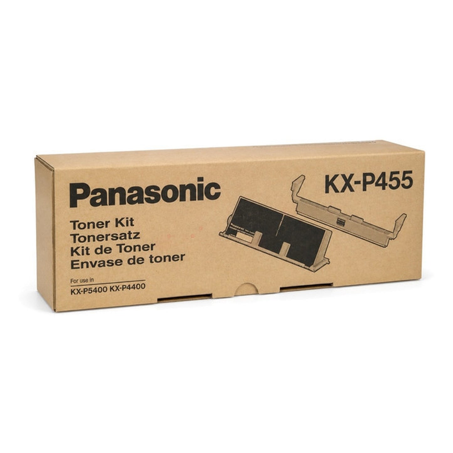 Toner d'origine Panasonic KXP455 - noir