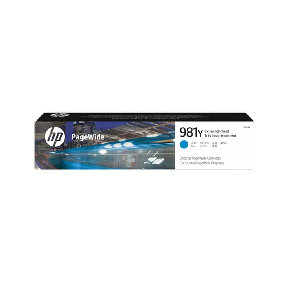 Cartouche d'origine HP L0R13A / 981Y - cyan