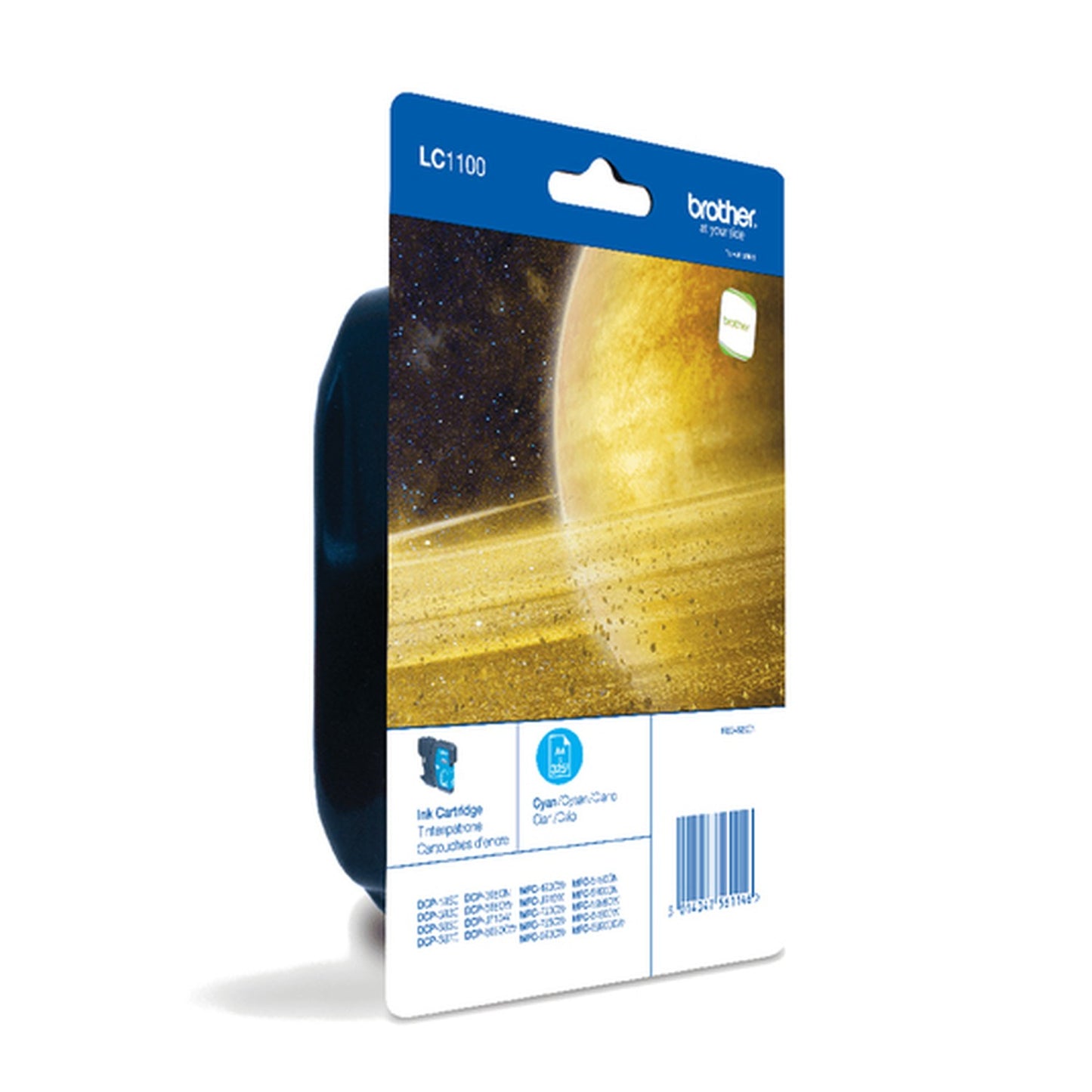 Cartouche d'origine Brother LC1100CBP - cyan