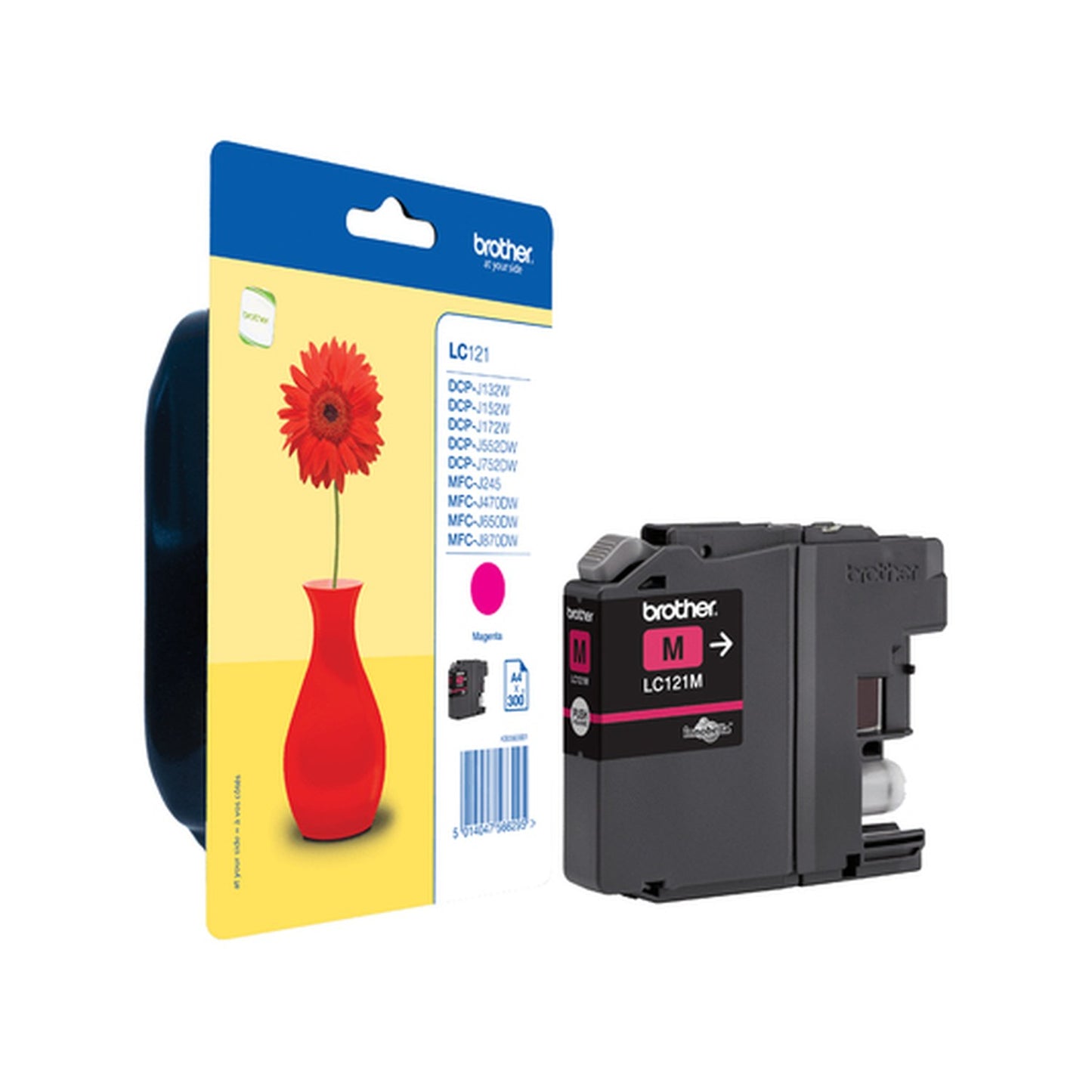 Cartouche d'origine Brother LC121MBP - magenta