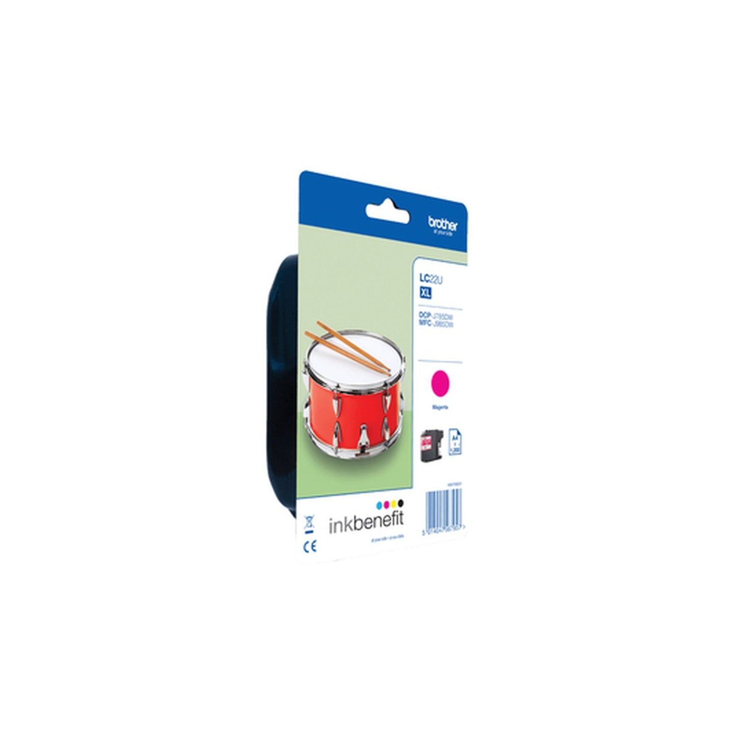 Cartouche d'origine Brother LC22UMBP - magenta