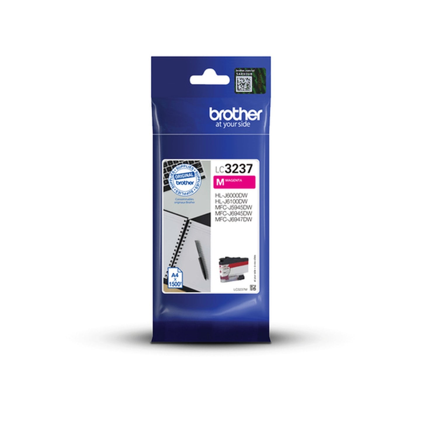 Cartouche d'origine Brother LC3237M - magenta