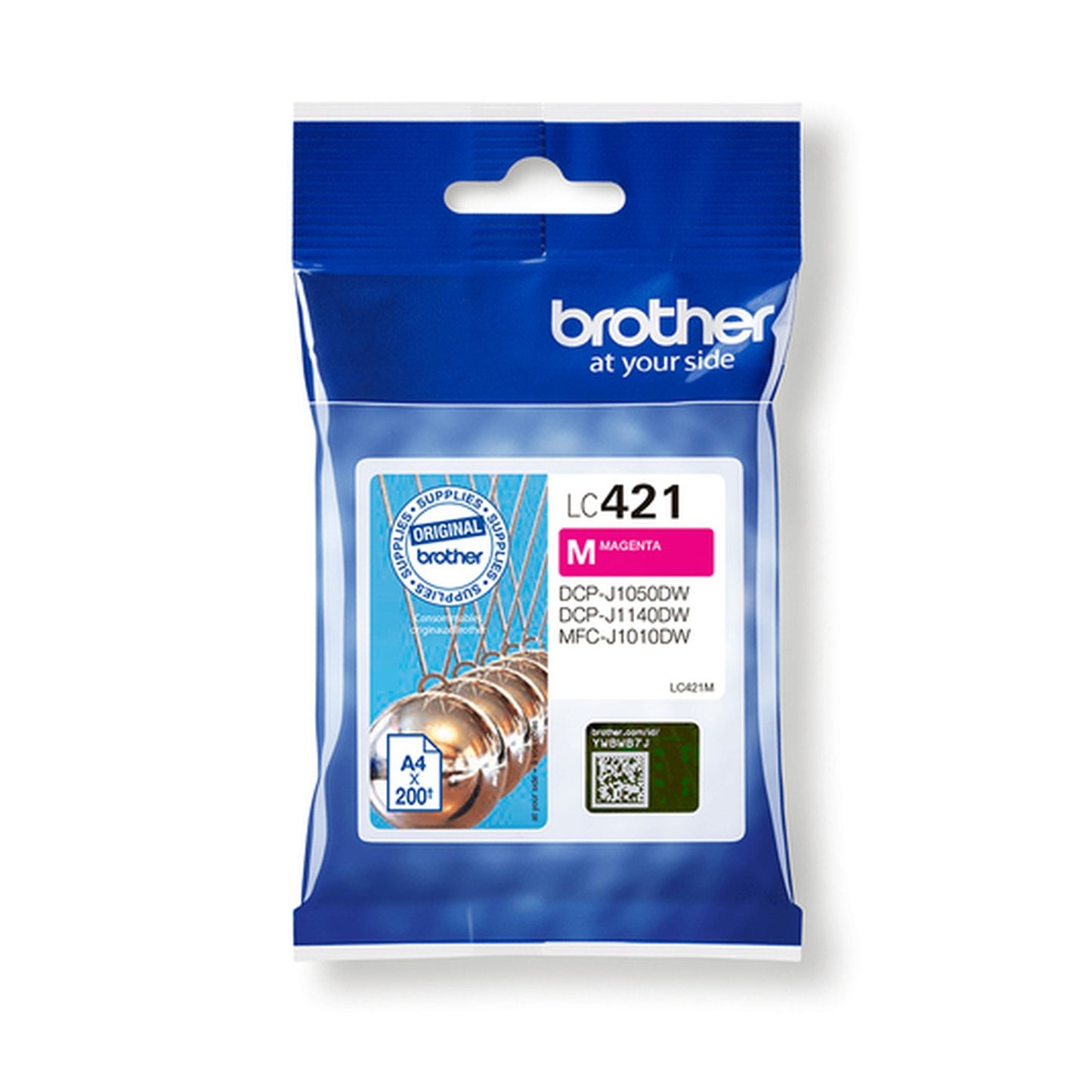 Cartouche d'origine Brother LC421M - magenta