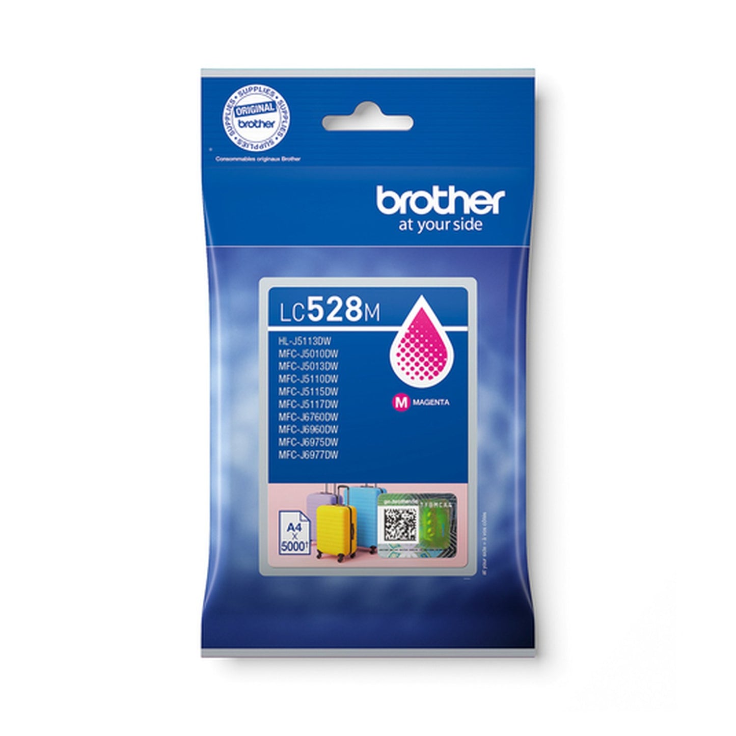 Cartouche d'origine Brother LC528M - magenta