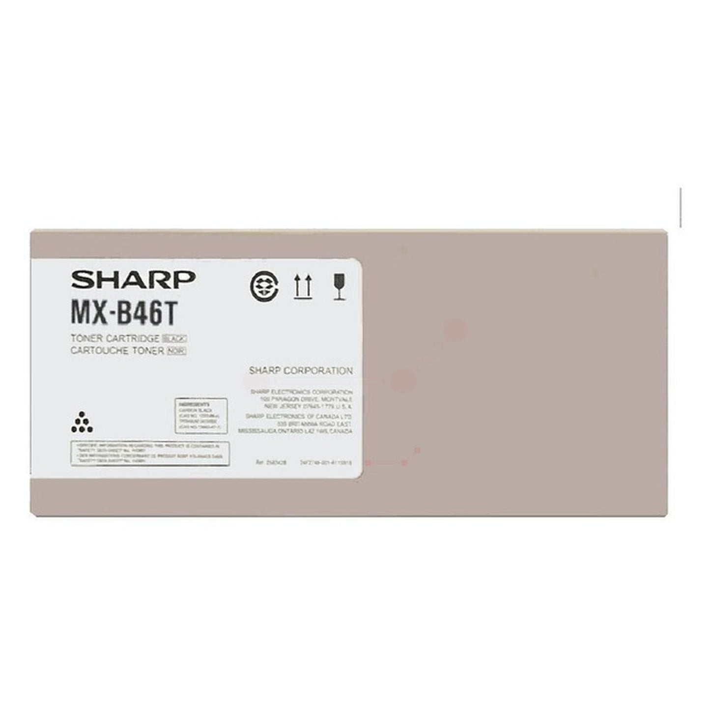 Toner d'origine Sharp MXB46T - noir