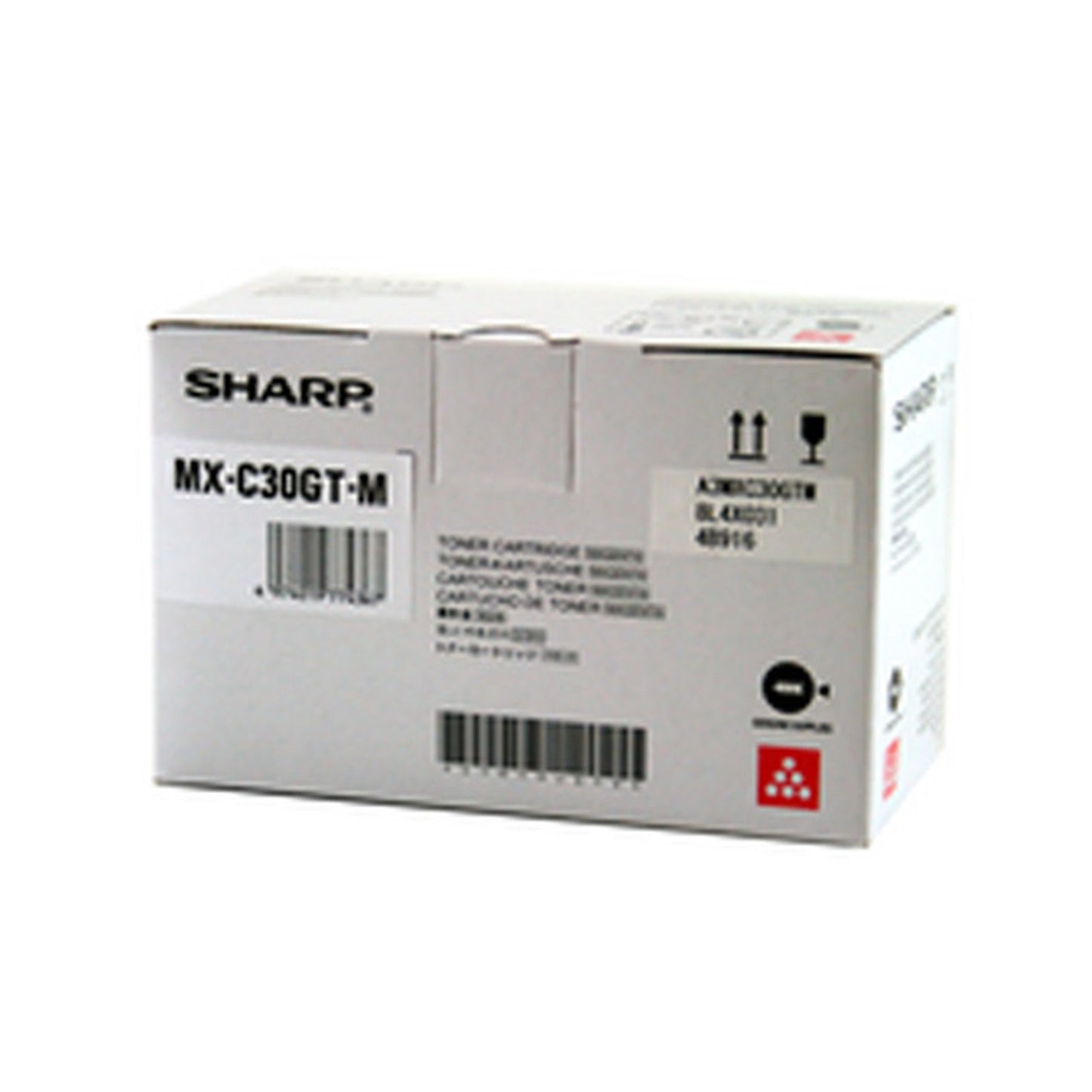 Toner d'origine Sharp MXC30GTM - magenta