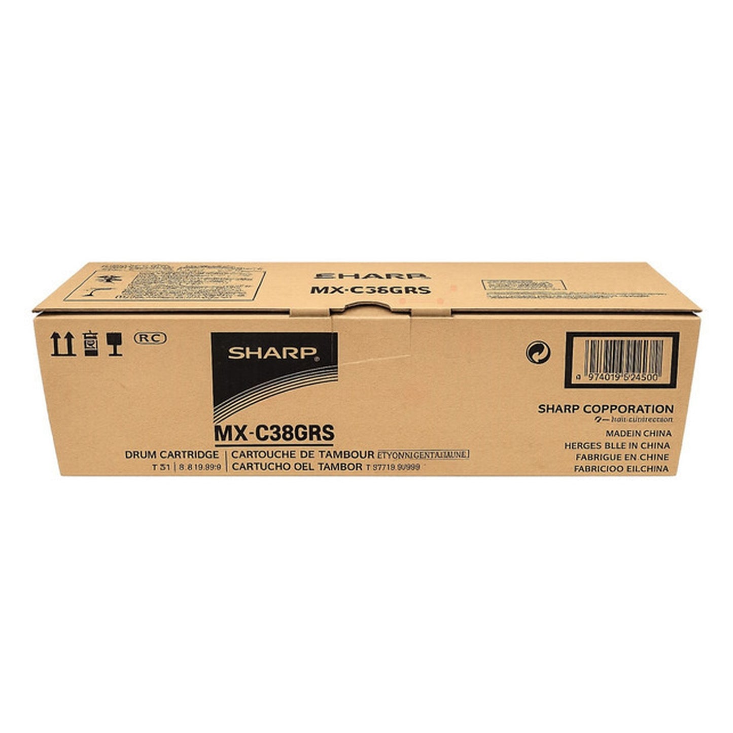 Tambour d'origine Sharp MXC38GRS - multicouleur