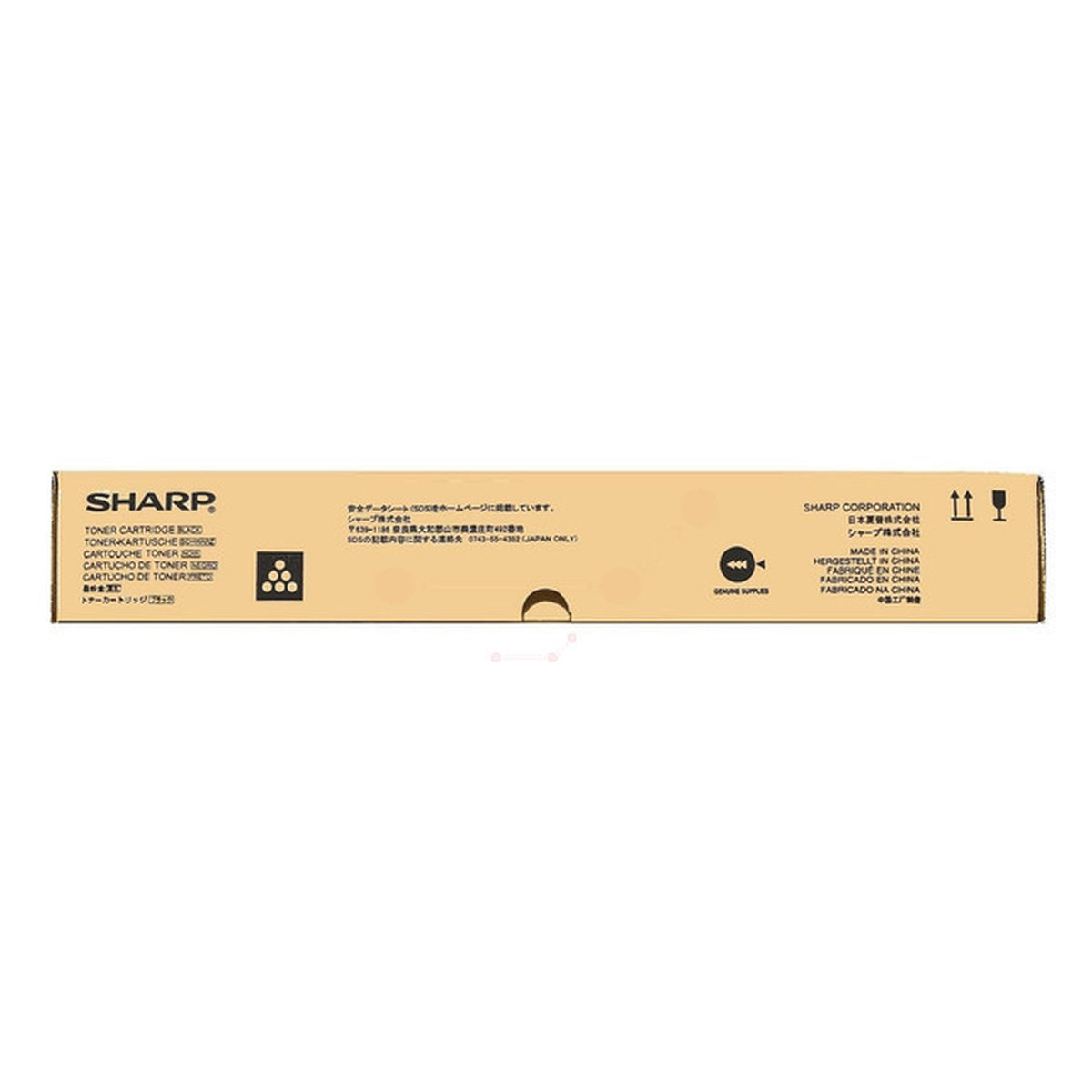 Toner d'origine Sharp MXC38GTB - noir