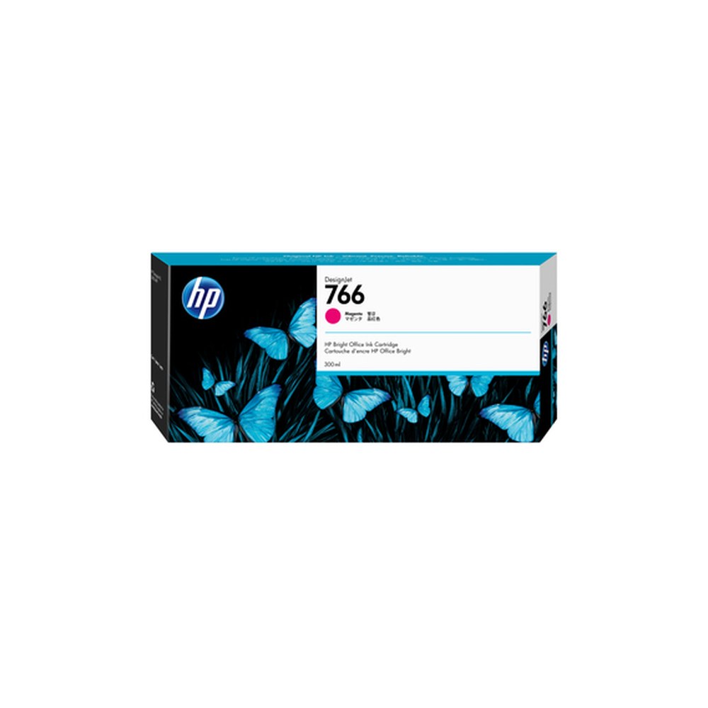 Cartouche d'origine HP P2V90A / 766 - magenta
