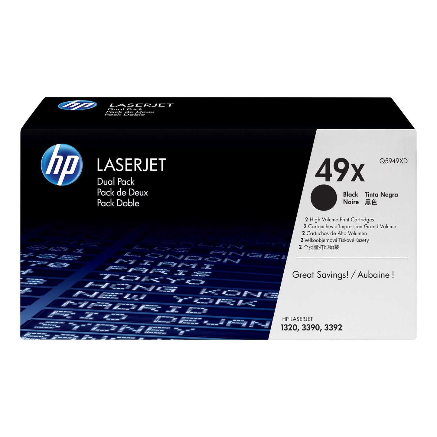 Toner d'origine HP Q5949XD / 49XD - noir