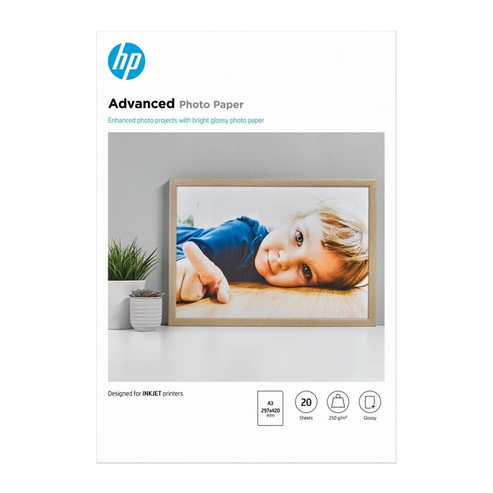 Papier photo A4 d'origine HP Q8697A