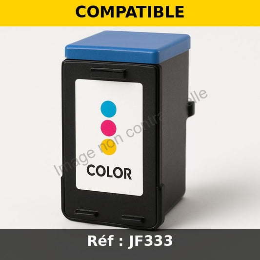 Cartouche Jet d'encre de Marque DELL JF333 (592-10177) 3 COULEURS 104 pages