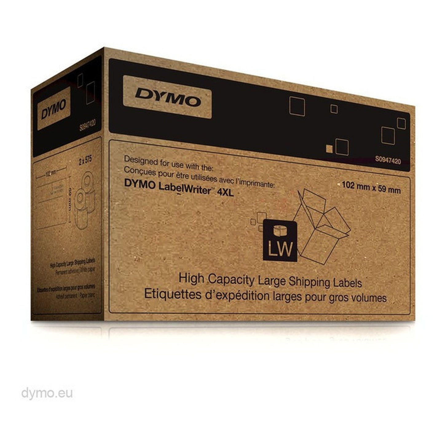 Rouleau d'étiquettes d'origine Dymo S0947420