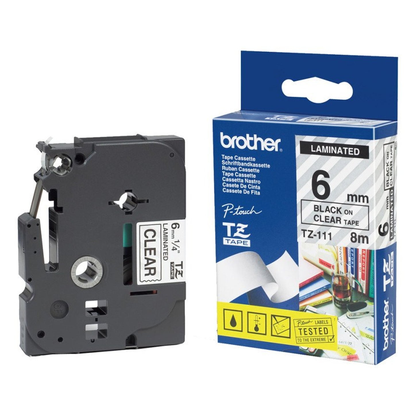 Ruban cassette d'origine Brother STE141