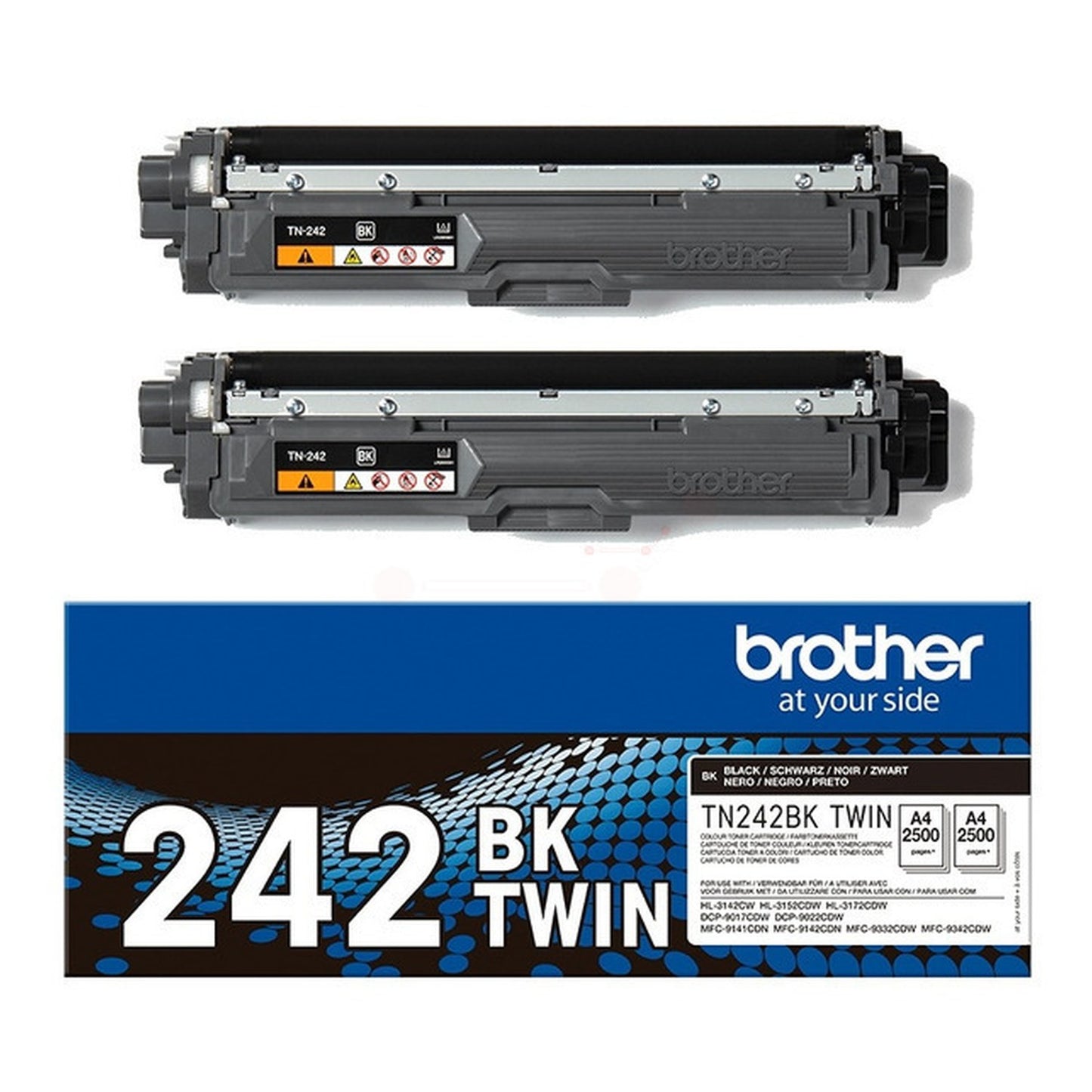 Toner d'origine Brother TN242BKTWIN - noir - pack de 2