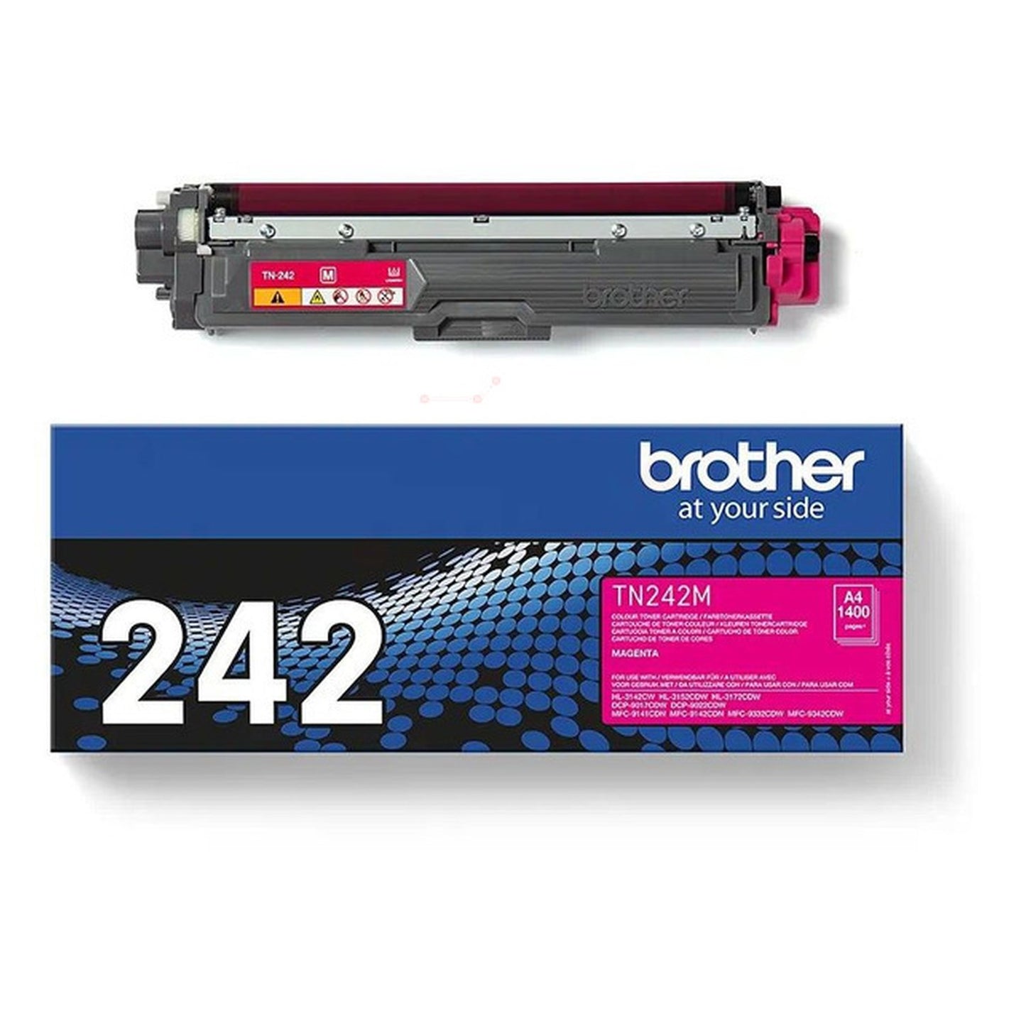Toner d'origine Brother TN242M - magenta