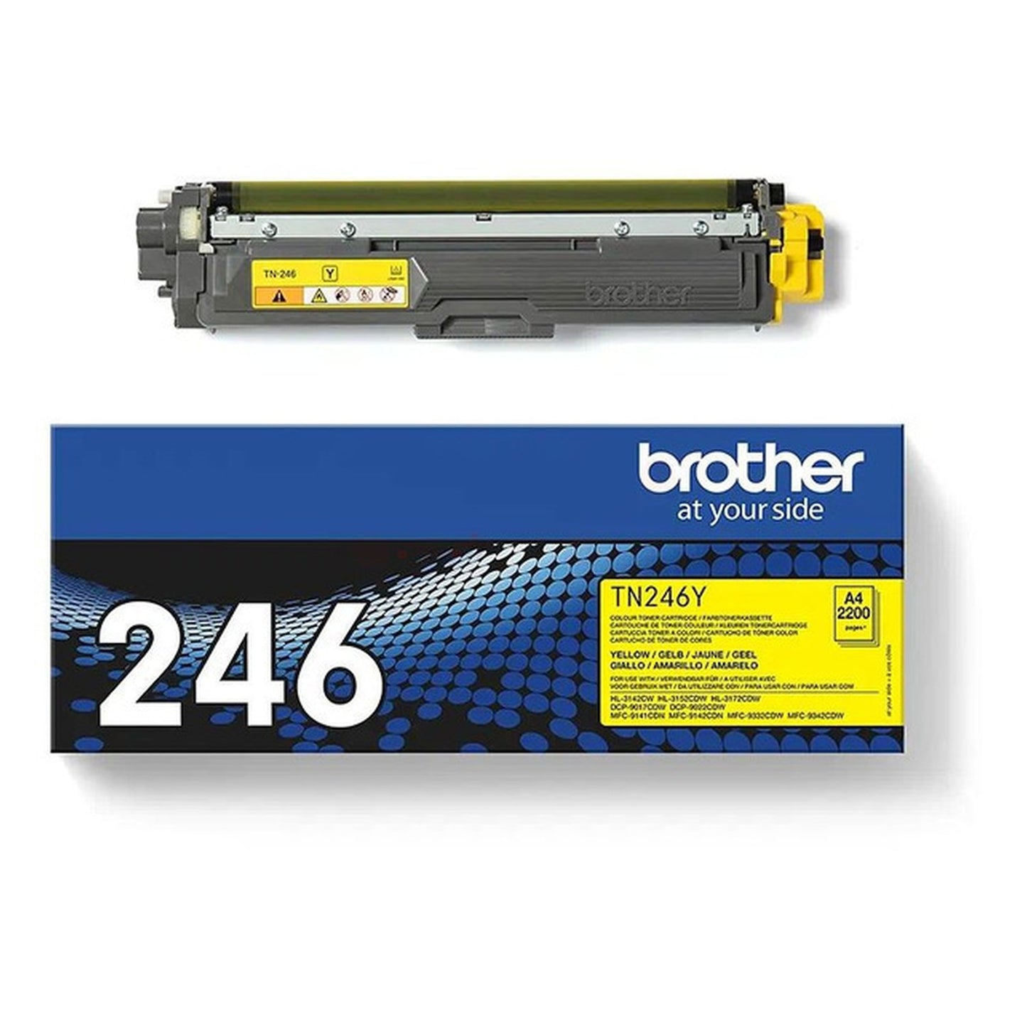 Toner d'origine Brother TN246Y - jaune