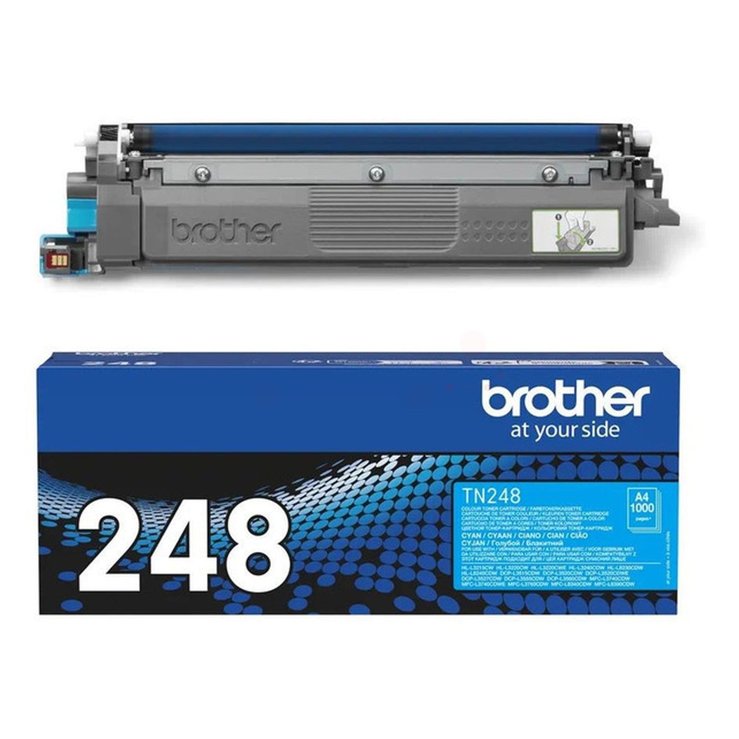 Toner d'origine Brother TN248C - cyan