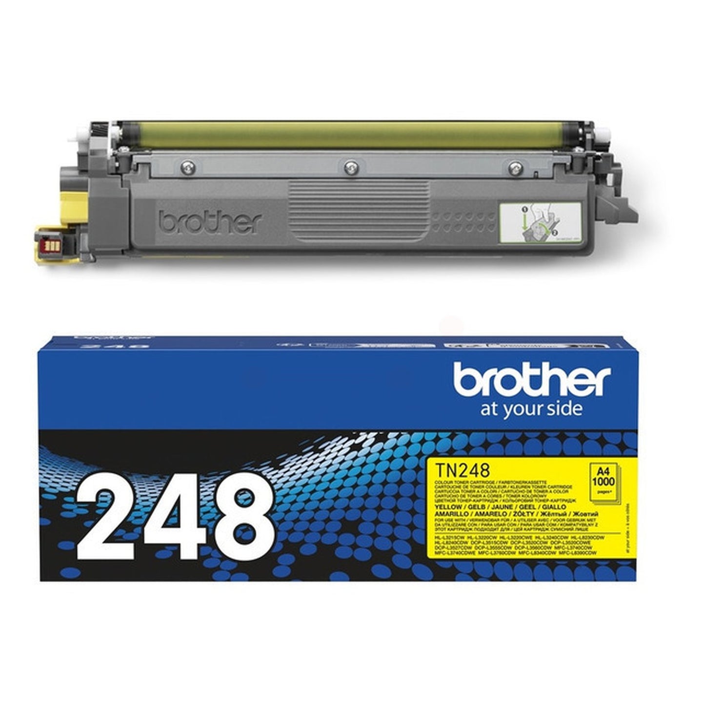 Toner d'origine Brother TN248Y - jaune