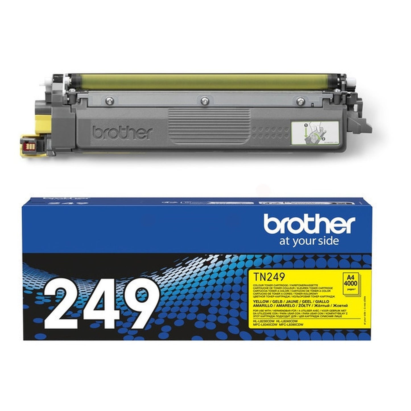 Toner d'origine Brother TN249Y - jaune
