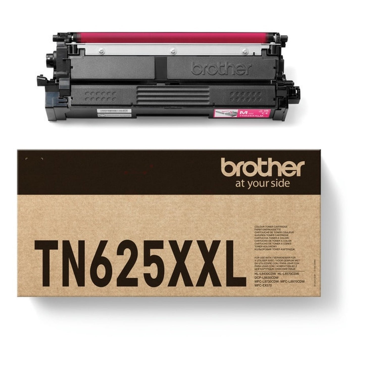 Toner d'origine Brother TN625XXLM - magenta