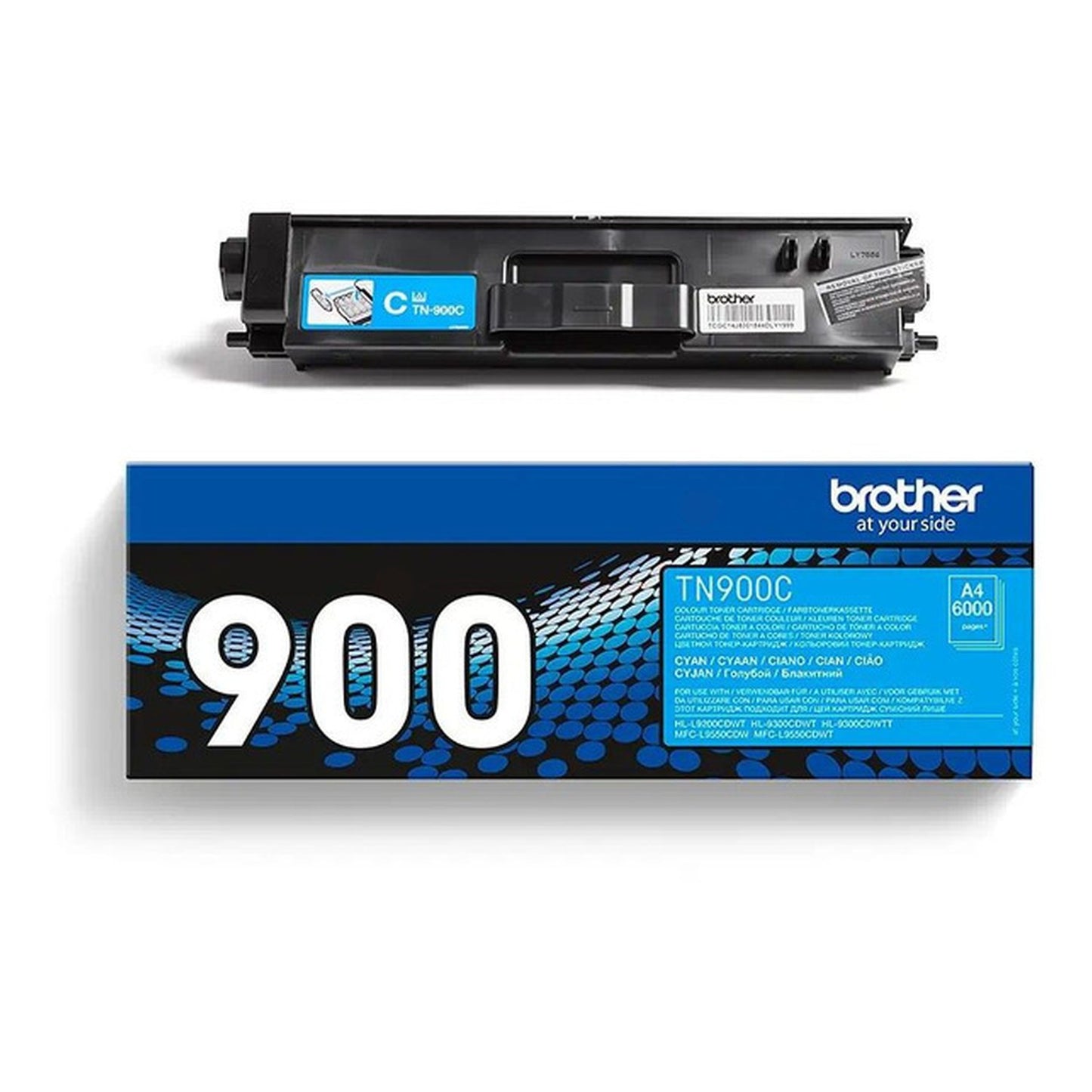 Toner d'origine Brother TN900C - cyan