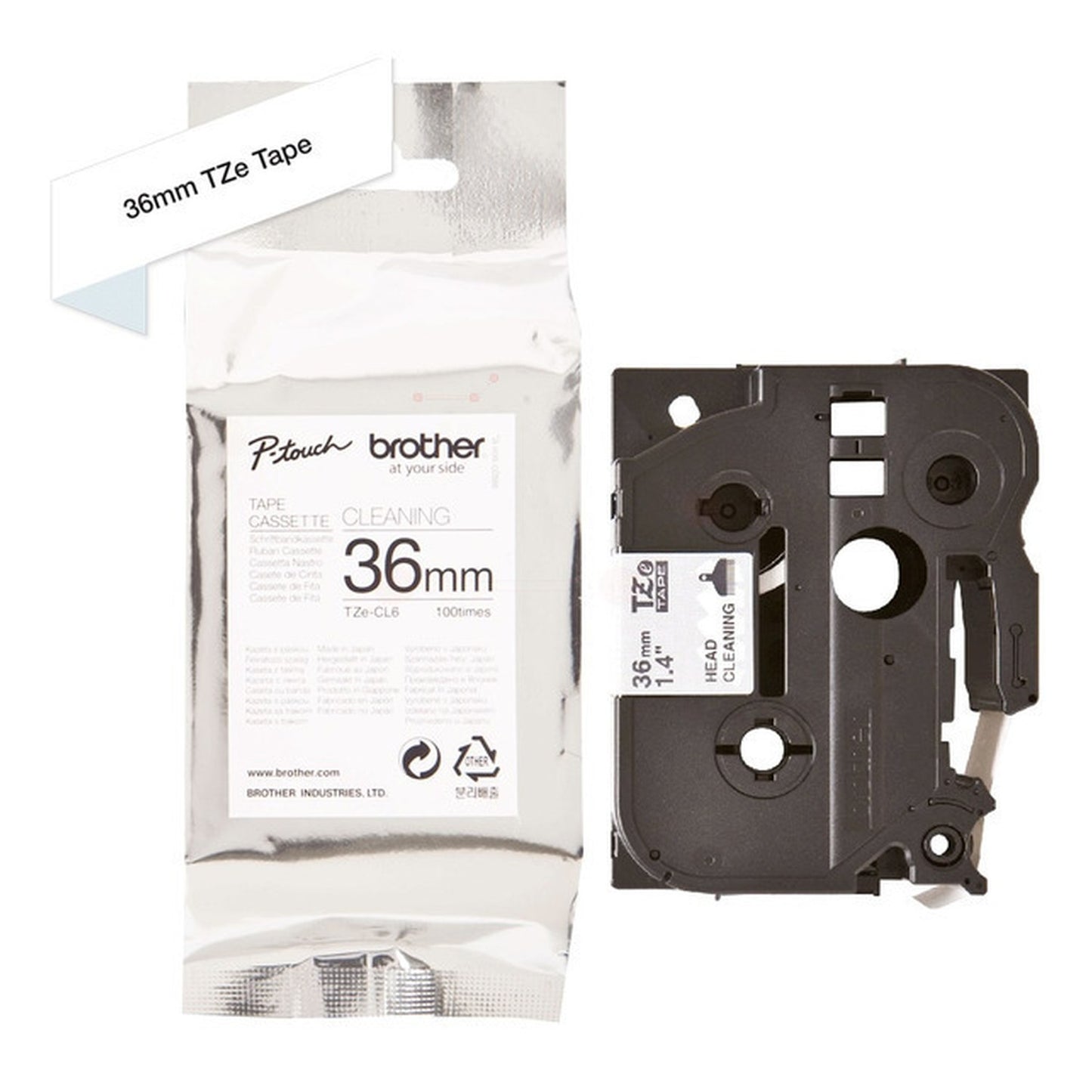 Ruban cassette d'origine Brother TZECL6