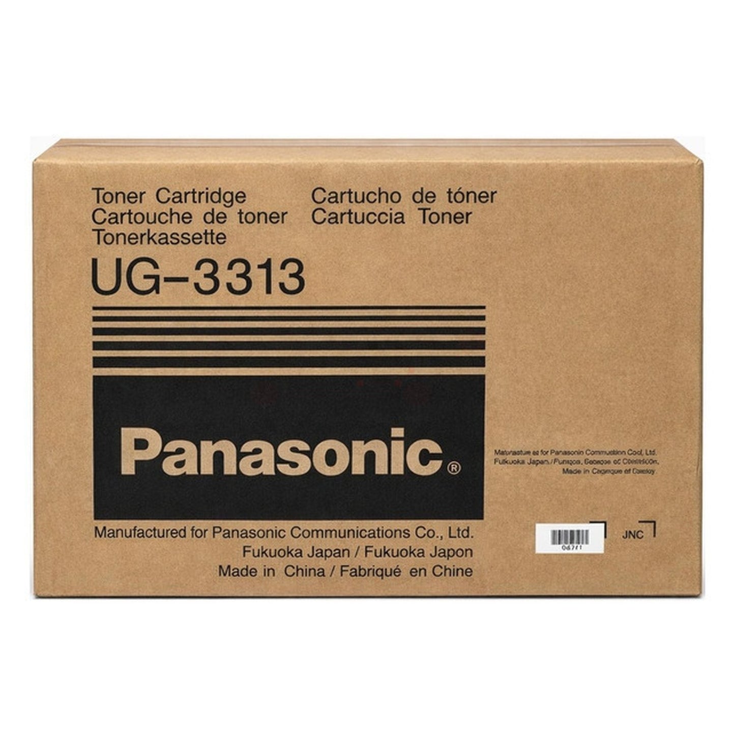 Toner d'origine Panasonic UG3313 - noir