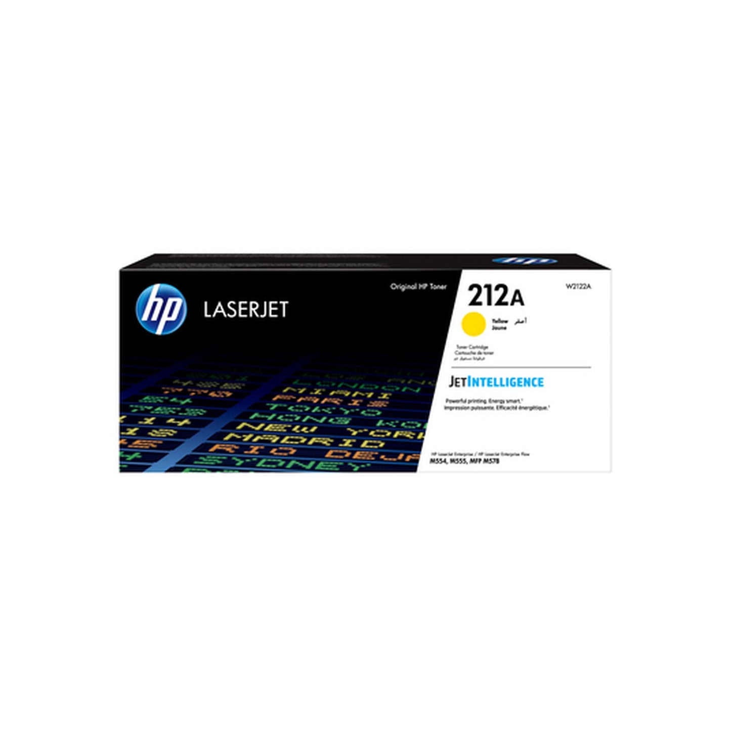 Toner d'origine HP W2122A / 212A - jaune