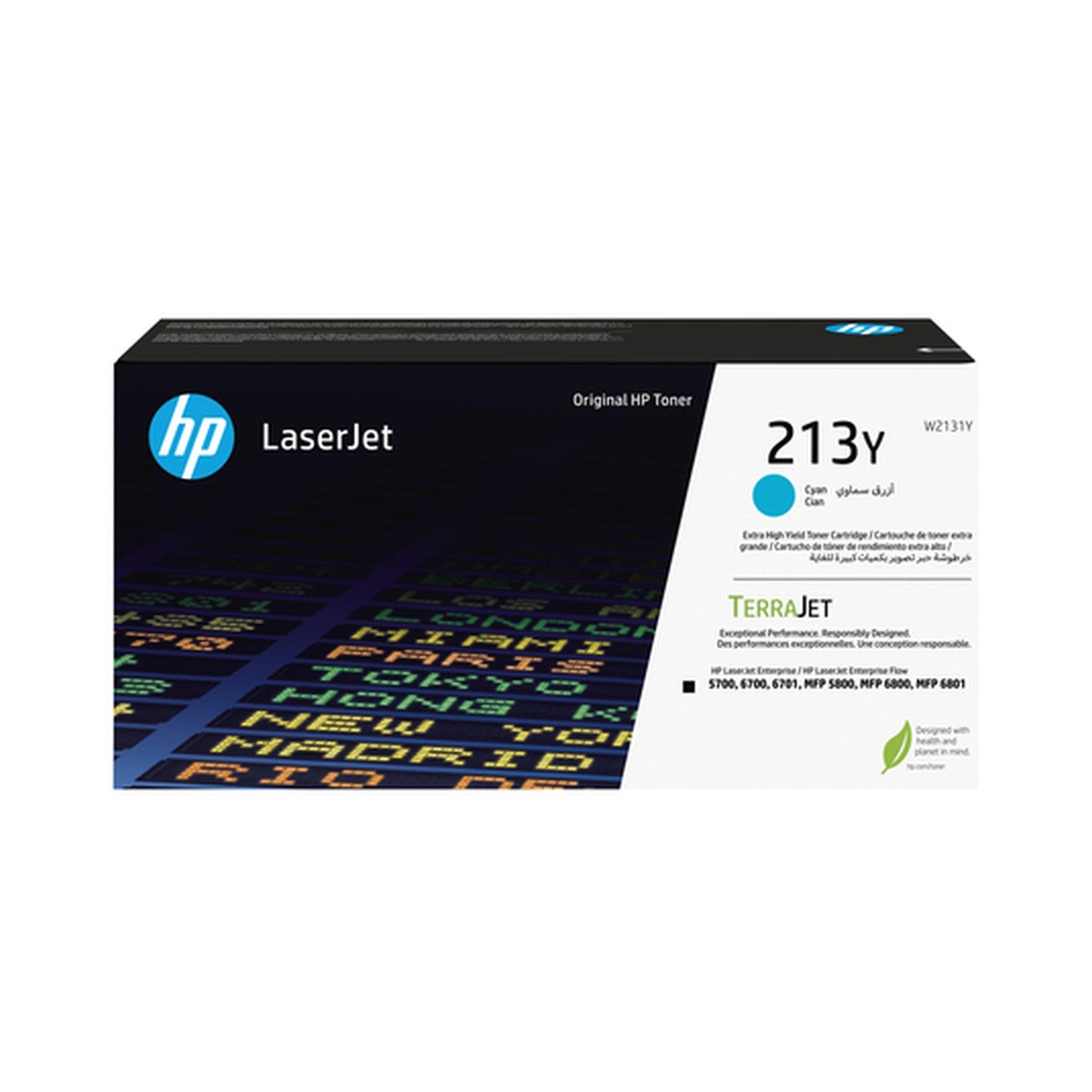 Toner d'origine HP W2131Y / 213Y - cyan