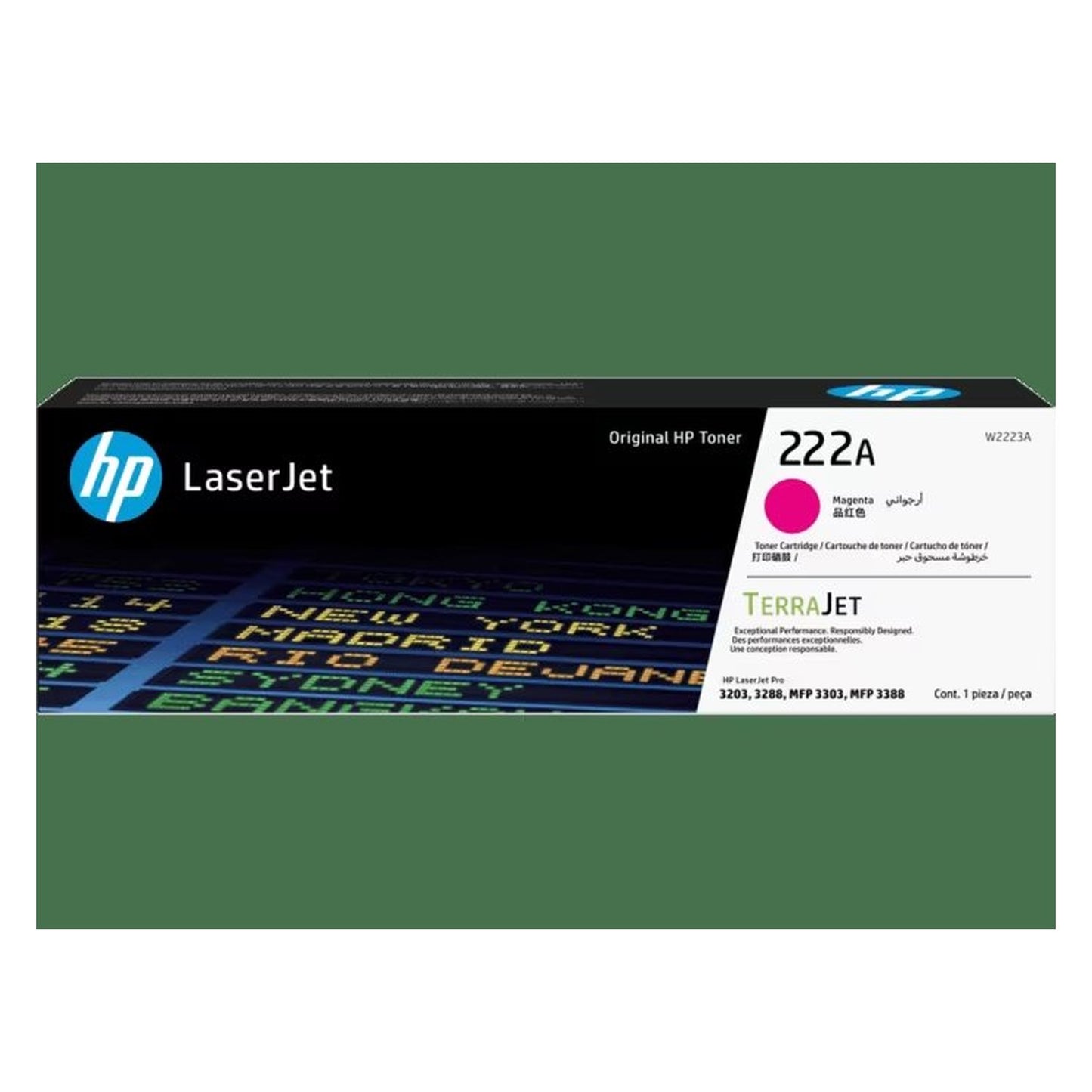 Toner d'origine HP W2223A / 222A - magenta