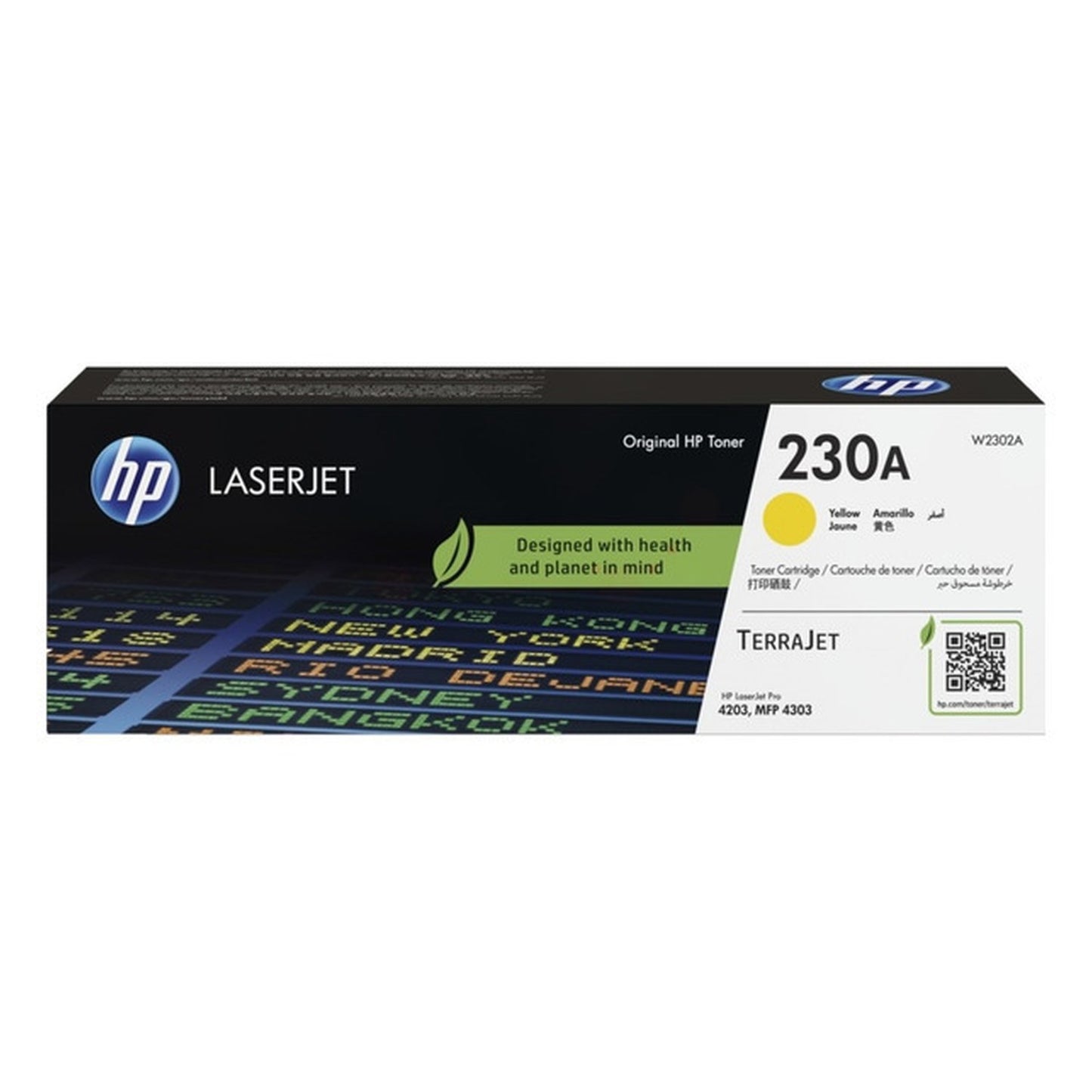 Toner d'origine HP W2302A / 230A - jaune