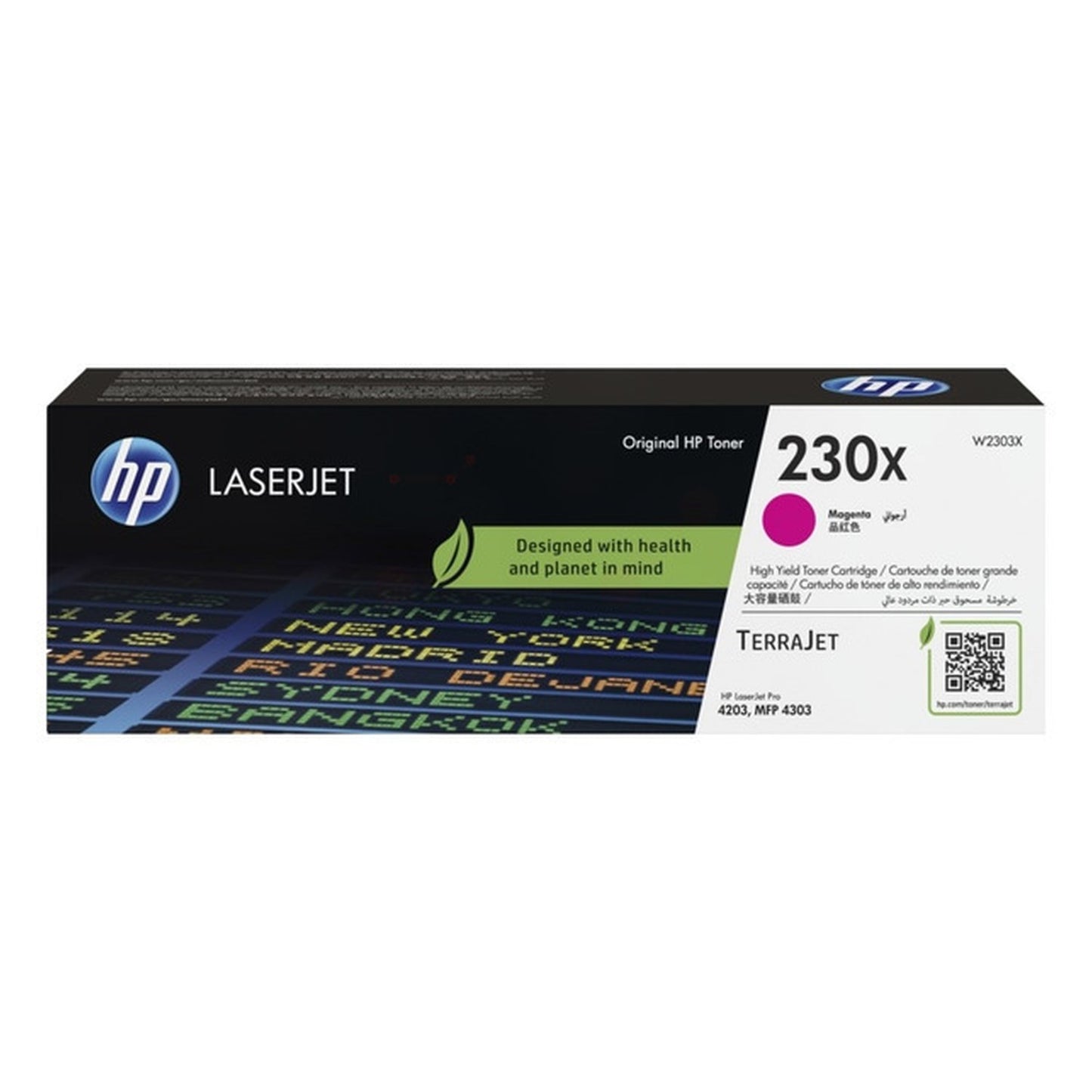 Toner d'origine HP W2303X / 230X - magenta