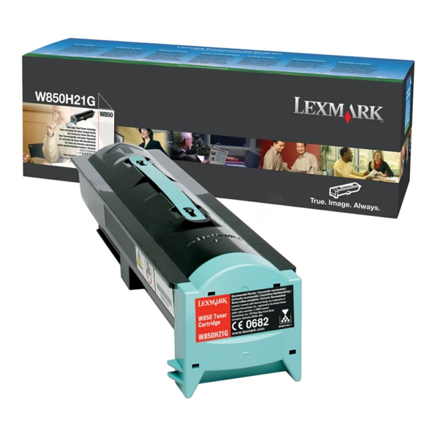 Toner d'origine Lexmark W850H21G - noir