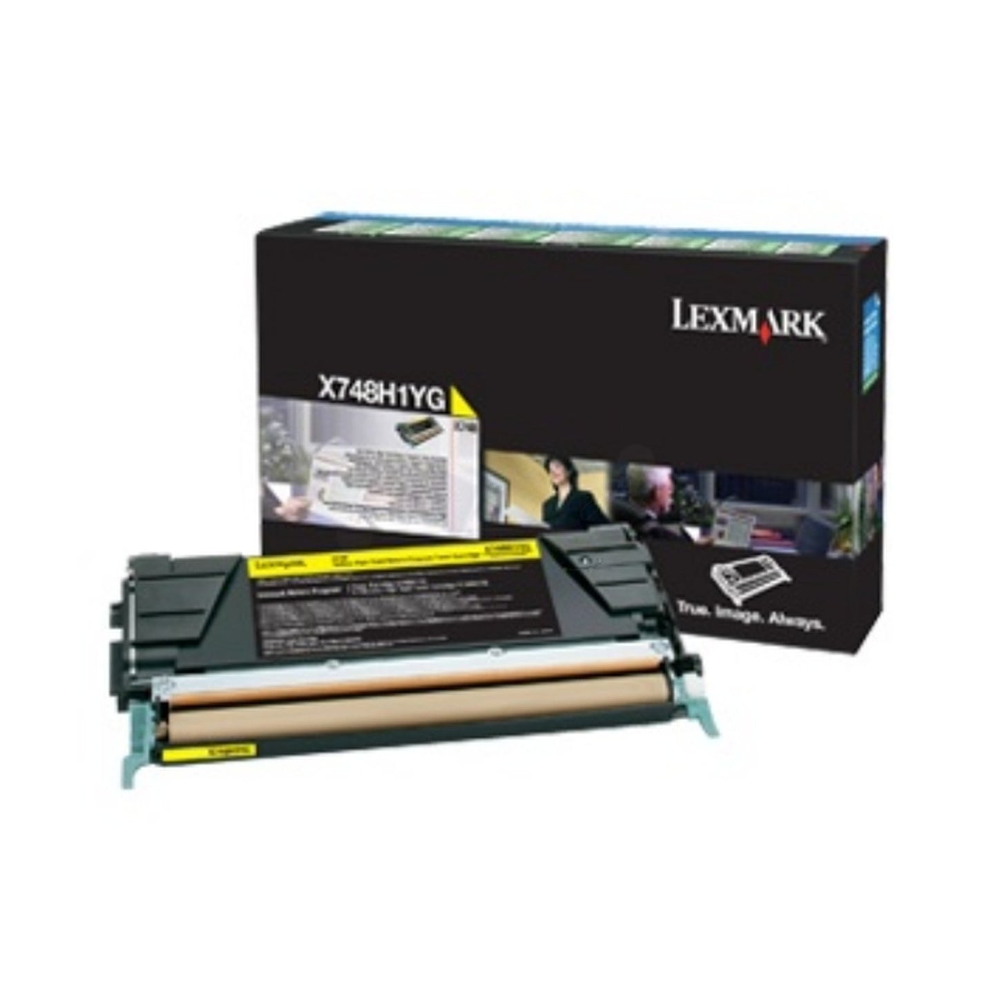 Toner d'origine Lexmark X748H3YG - jaune