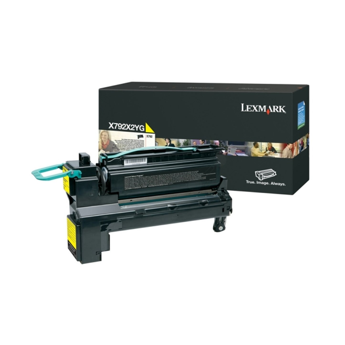 Toner d'origine Lexmark X792X2YG - jaune