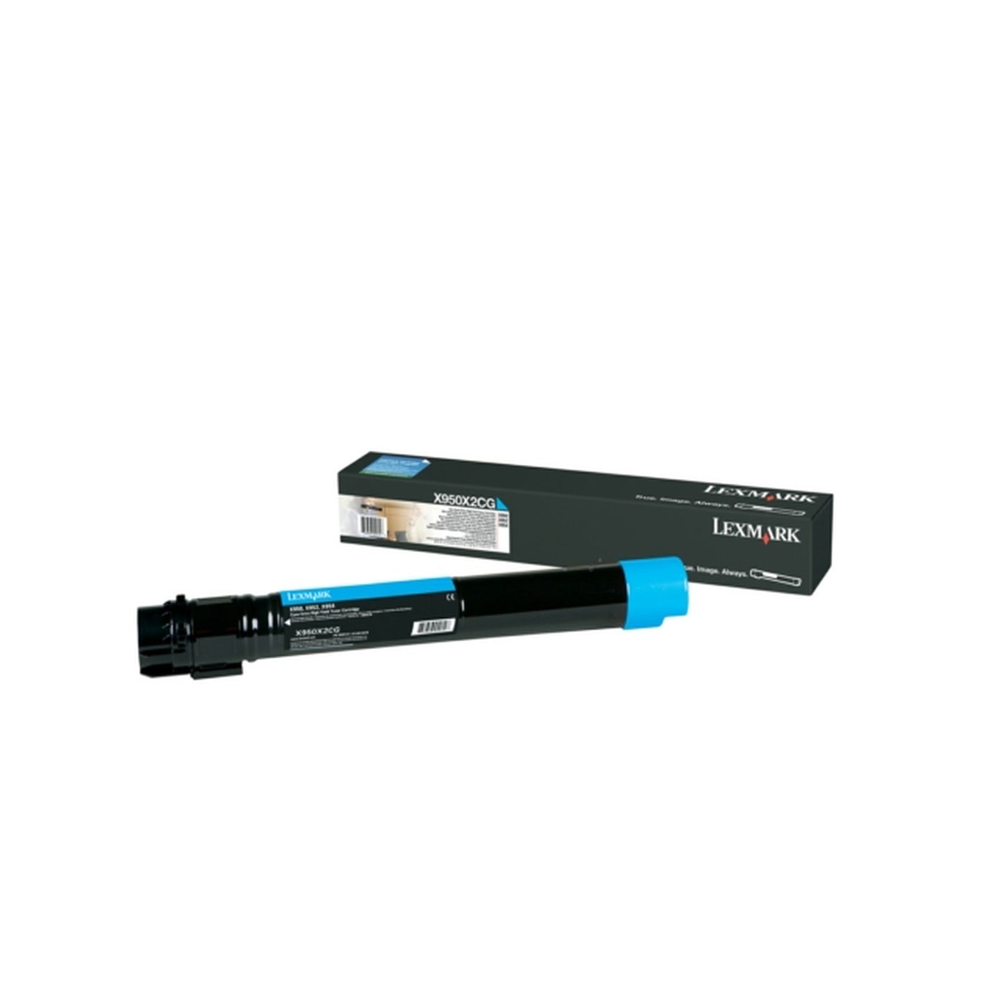 Toner d'origine Lexmark X950X2CG - cyan