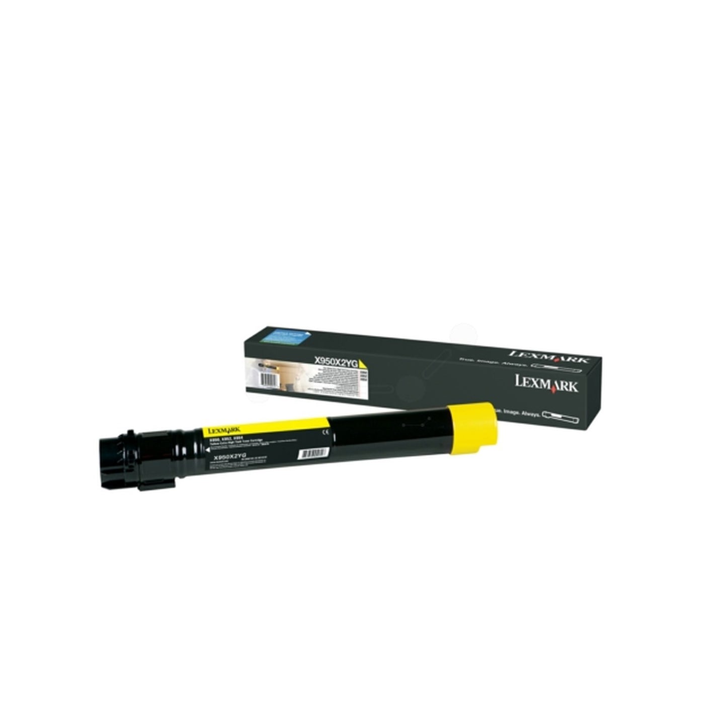 Toner d'origine Lexmark X950X2YG - jaune