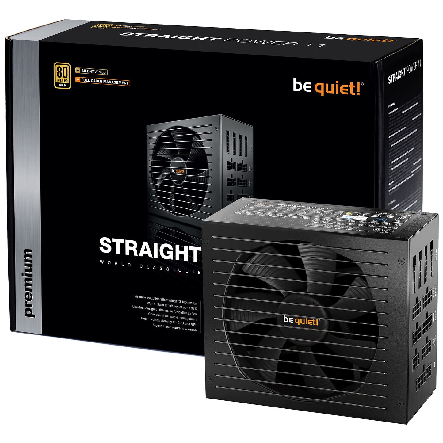 Alimentation ATX Be Quiet Straight Power 11 - 1000W
