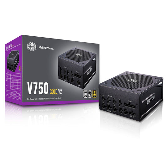 Alimentation ATX Cooler Master V Gold V2 - 750W (Noir)