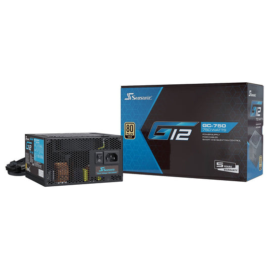 Alimentation ATX Seasonic G12 GC - 750W (Noir)