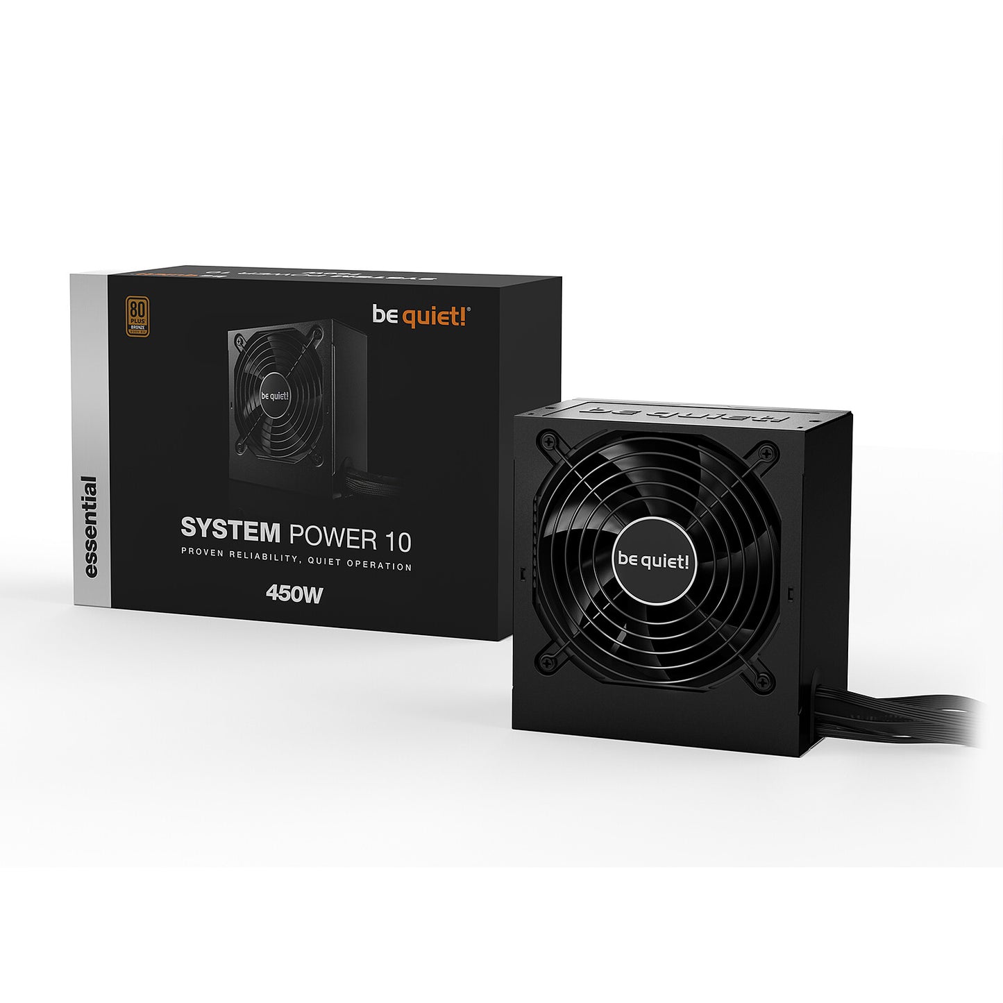 Alimentation ATX Be Quiet System Power 10 - 450W (Noir)