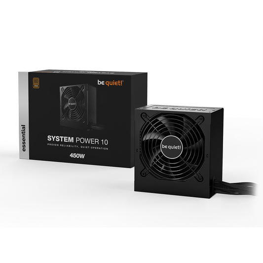 Alimentation ATX Be Quiet System Power 10 - 450W (Noir)