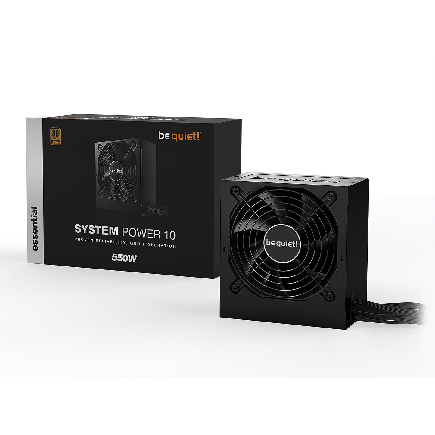 Alimentation ATX Be Quiet System Power 10 - 550W (Noir)