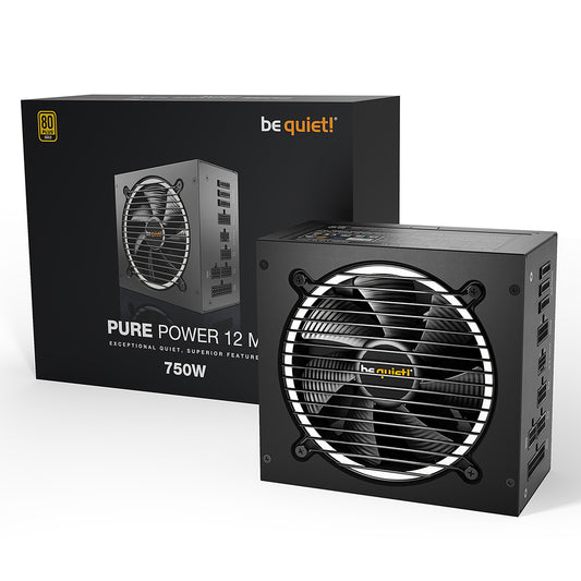 Alimentation ATX Be Quiet Pure Power 12 M - 750W (Noir)