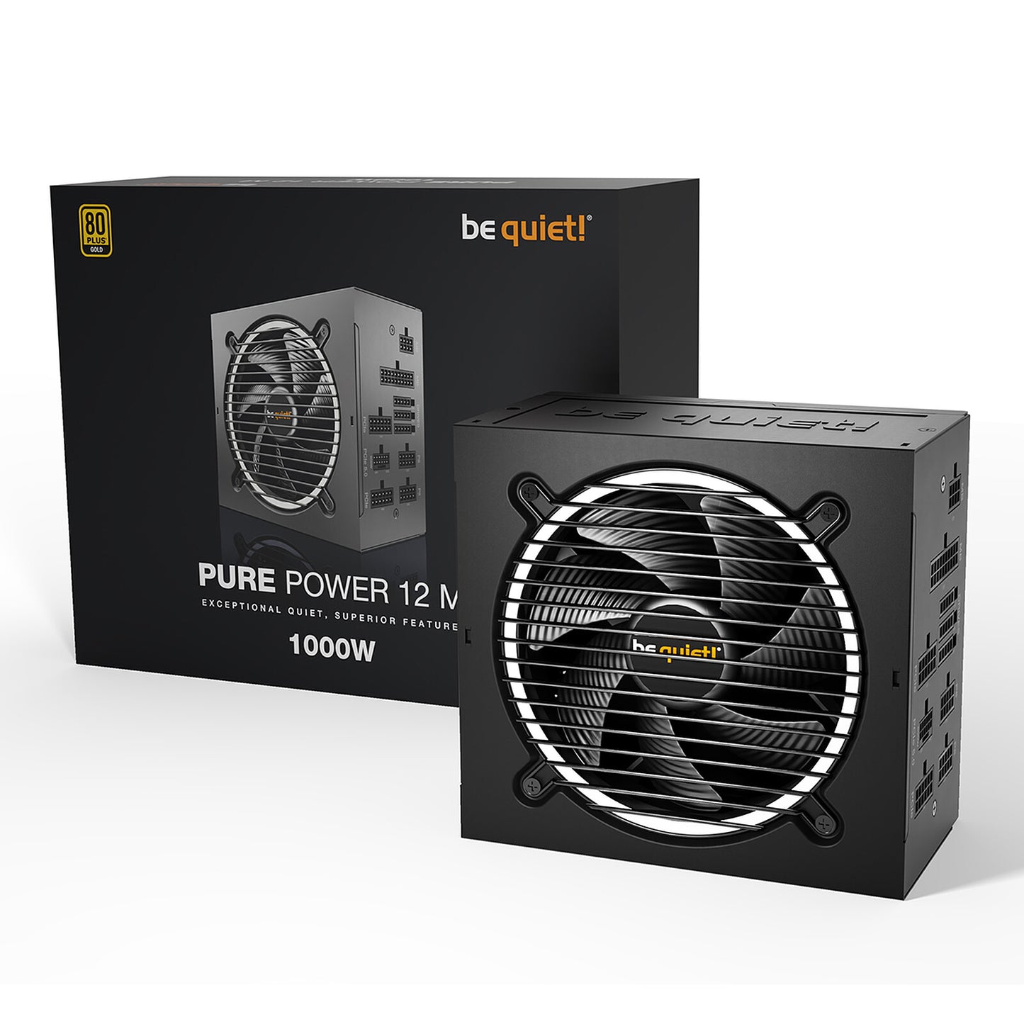 Alimentation ATX Be Quiet Pure Power 12 M - 1000W (Noir)