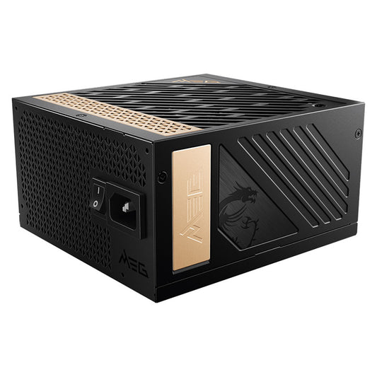 Alimentation ATX MSI Meg Ai1300P PCIe5 - 1300W (Noir)