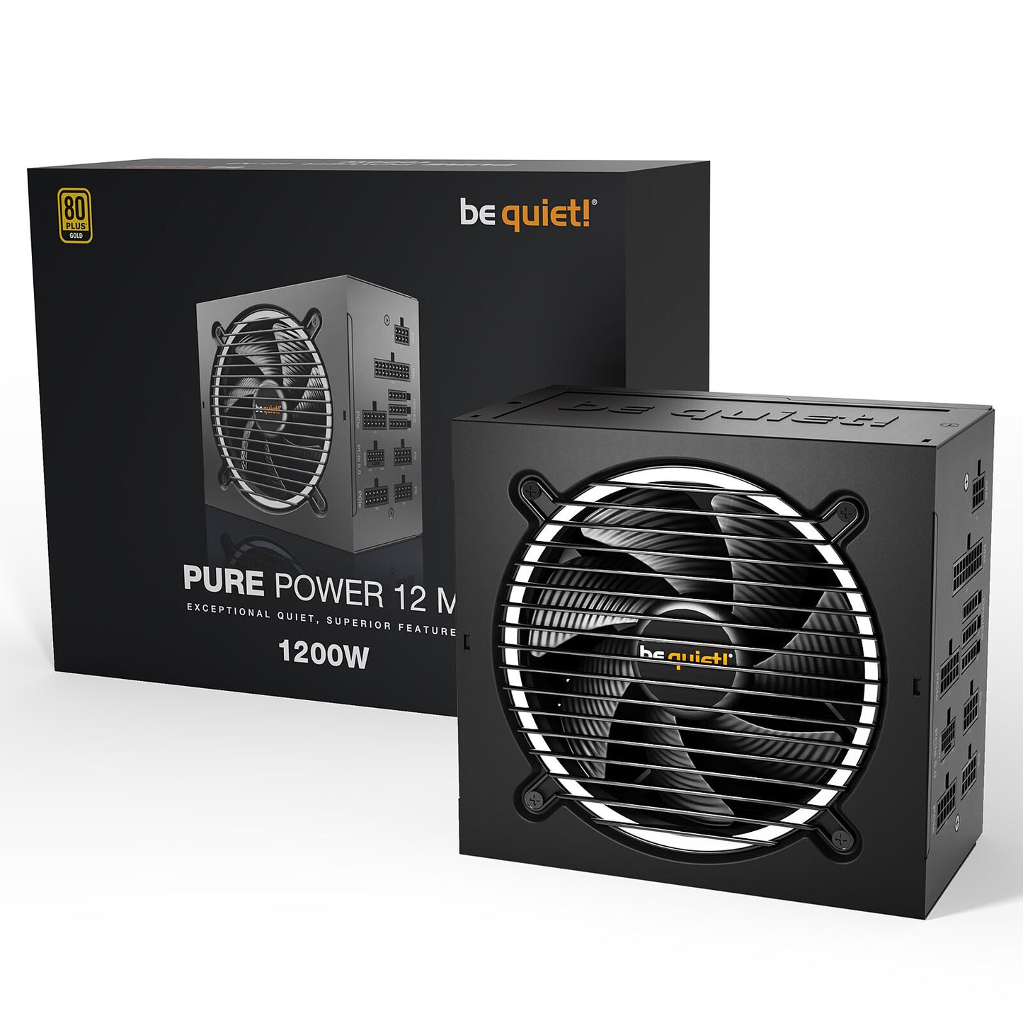 Alimentation ATX Be Quiet Pure Power 12 M - 1200W (Noir)