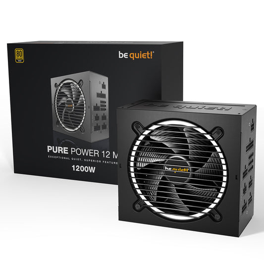 Alimentation ATX Be Quiet Pure Power 12 M - 1200W (Noir)