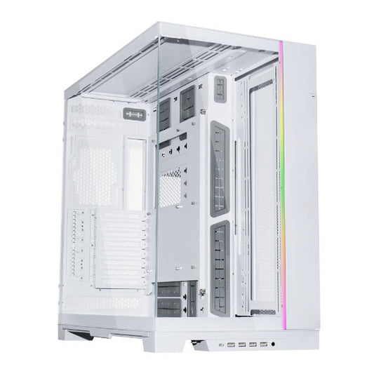 Boitier Grand Tour E-ATX Lian-Li O11 Dynamic Evo XL avec panneaux vitrés (Blanc)